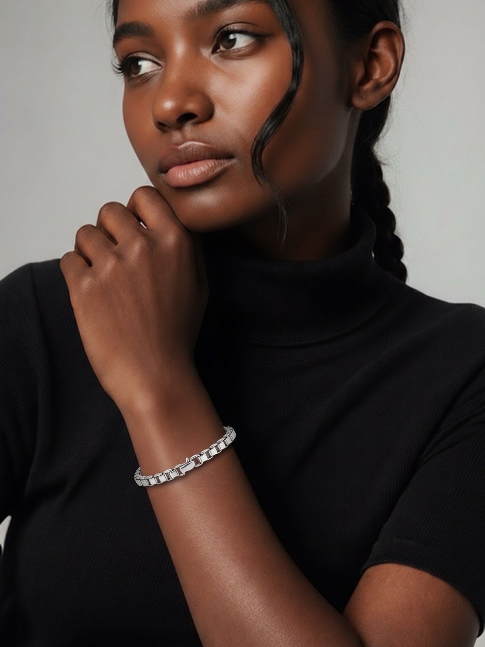 Nikola Valenti Silver Bracelet